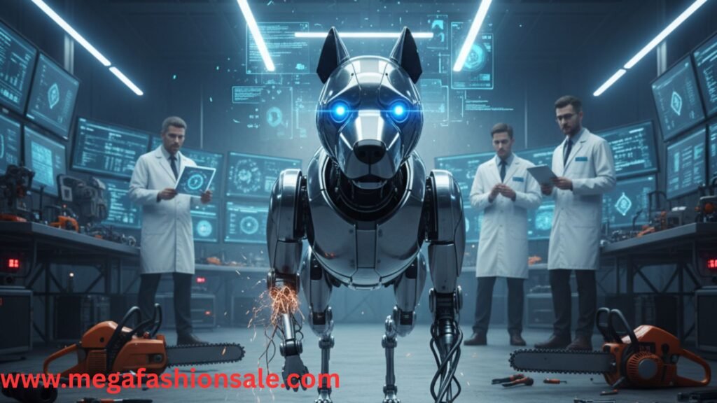 Unstoppable Robot AI: Walks After Chainsaw Legs Off!